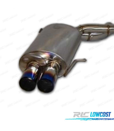 LINHA DE ESCAPE PARA BMW F10 F11 DUPLA SAÍDA