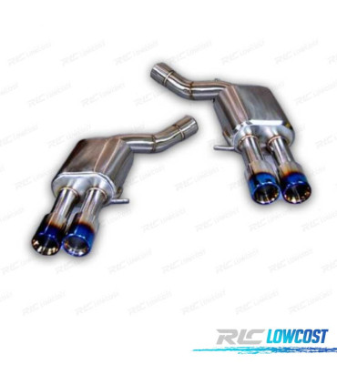 LINHA DE ESCAPE COMPLETO PARA BMW F10 M5 F11 LOOK M5