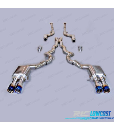 LINHA DE ESCAPE COMPLETO PARA BMW F10 M5 F11 LOOK M5