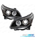 FAROIS BMW E60 E61 03-07 LUZ DIURNA LED PRETO