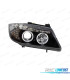 FARÓIS BMW E90 05-08 LUZ DIURNA LED PRETO