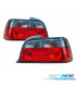 FAROLINS TRASEIROS BMW E36 2P 92-98 LED VERMELHO ESCURECIDO