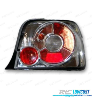 FAROLINS BMW E36 2P 92-98 LED LOOK LEXUS CROMADO