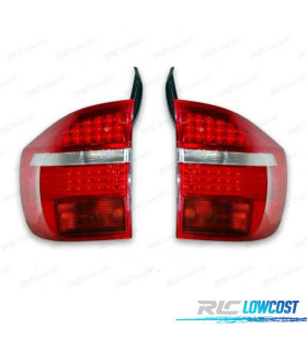 FAROLINS BMW X5 LED 06-10 VERMELHO