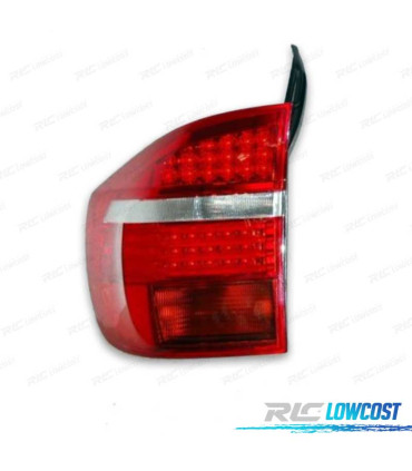 FAROLINS BMW X5 LED 06-10 VERMELHO