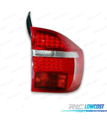 FAROLINS BMW X5 LED 06-10 VERMELHO