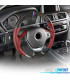 VOLANTE BMW F30 F31 F32 F33 F36 LOOK M CARBONO + VERMELHO