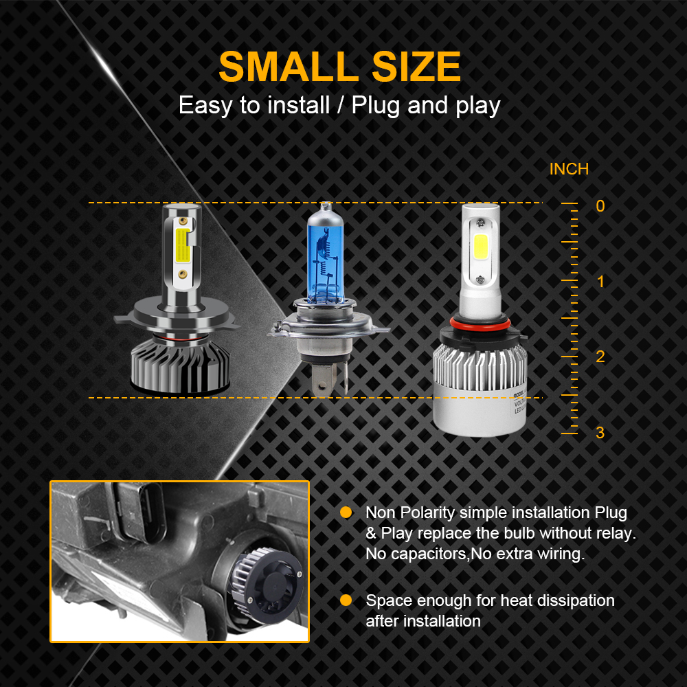 BOMBILLAS LED CANBUS H7 60W 6000K